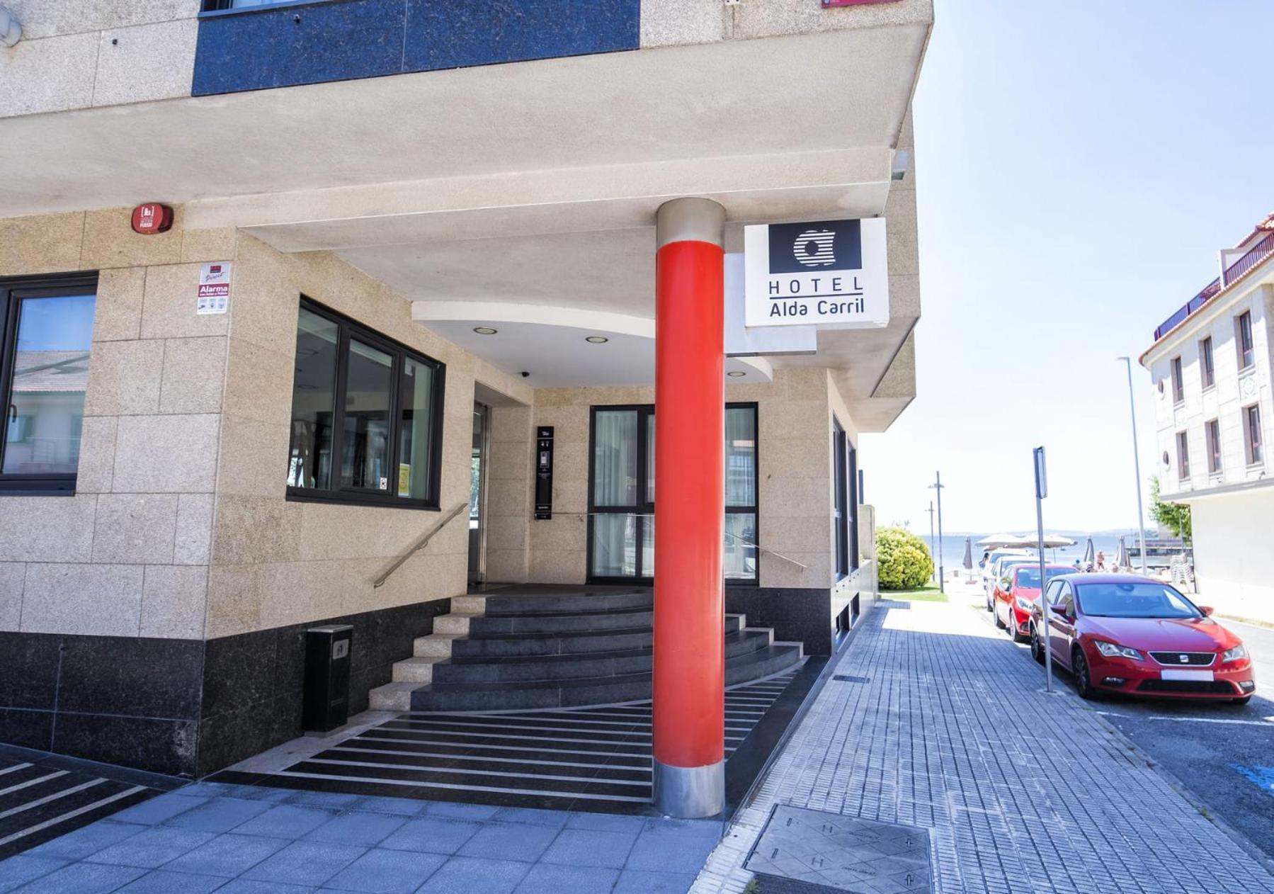 Hotel Alda Carril Вильягарсия-де-Ароса Экстерьер фото